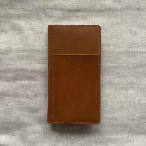 B6 slim Hobonichi Weeks cover with front pocket