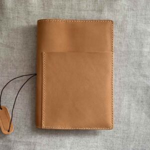 A5 Hobonichi cover with front pocket