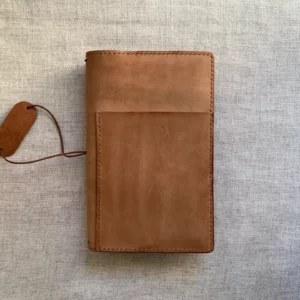 B6 Jibun Techo cover with front&back pockets