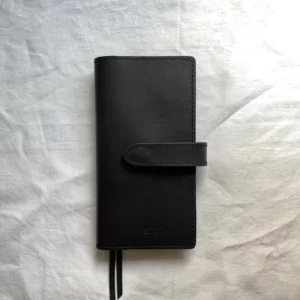 Travelers’ Notebook cover with magnetic clasp closure