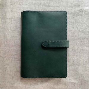A5 Hobonichi cover with magnetic clasp closure