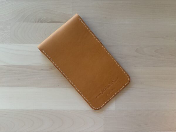 'Leather pencil pouch (small cosmetic bag)' - Image 3