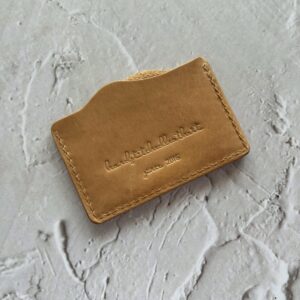 Leather cardholder – minimalist wallet