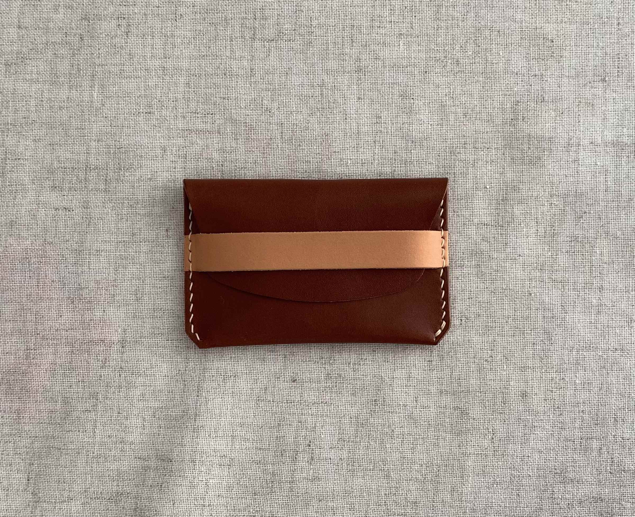 Leather purse for everything (coins, cards, keys etc 