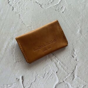 Leather purse for everything (coins, cards, keys etc.)