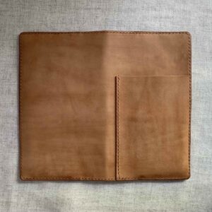 Travelers’ Notebook cover with front pocket