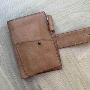 Pocket / passport size cover with nip closure