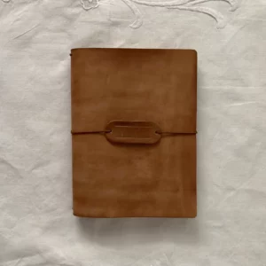 Simple leather cover for B6 Stalogy notebook