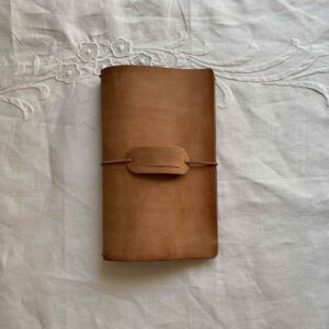 Simple leather cover for B6 TN Personal notebook