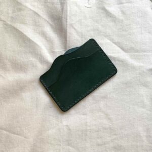 ‘Leather cardholder – minimalist wallet’