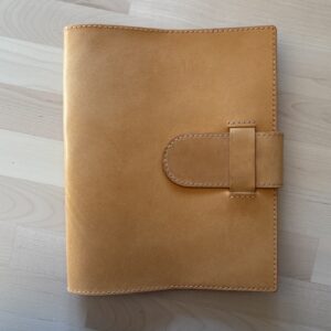 A5 Rings cover with chunky belt closure