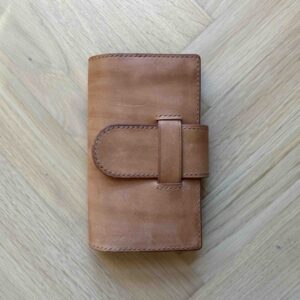 Travelers’ Personal notebook cover with chunky clasp closure