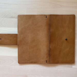 Nip / snap closure cover for Travelers’ notebook