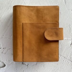 A5 Rings cover with nip / snap closure