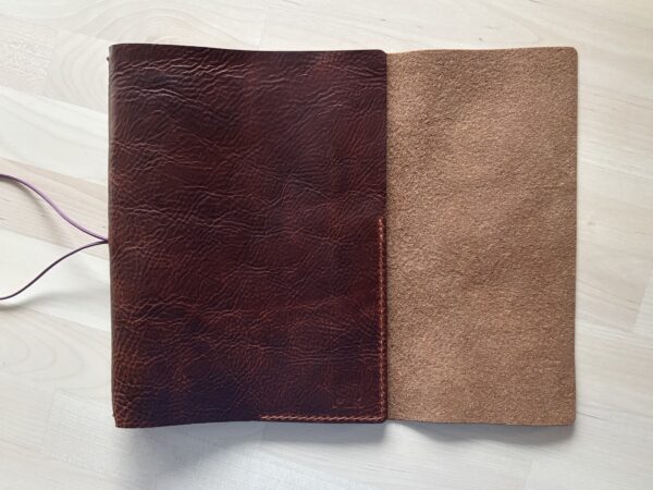 Keeper’s trifold leather journal - Image 6