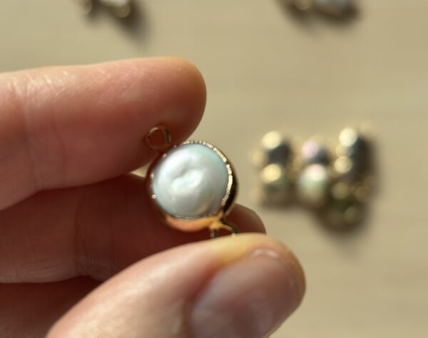 Natural Freshwater Pearls – Charm Connectors - Image 6